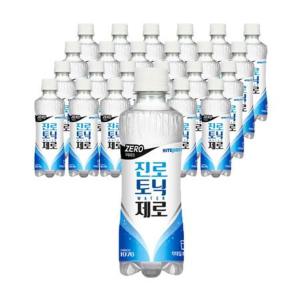 진로 토닉워터 제로 300ml 24개