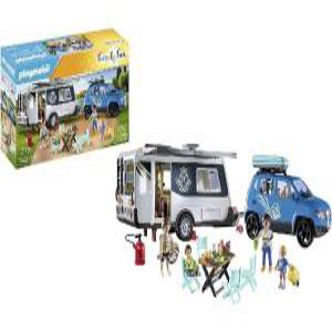 Playmobil 71423 패밀리 펀 캐러밴 (자동차 포함)