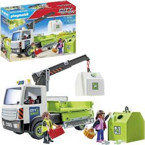 Playmobil City Action 71431 트럭 운송 용기 피규어