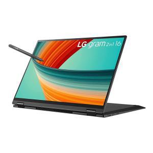 LG gram 16인치 2in1 경량 노트북 인텔 13세대 코어 i7 Evo 플랫폼 윈도우 11 홈 16GB RAM 512GB SSD 블랙