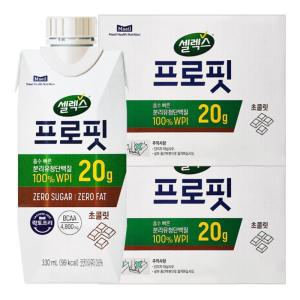 셀렉스 프로핏 초코 달달한 단백질 드링크 330ml 24개