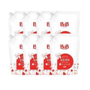 BNB 유아세제 리필형 1500ml x 8팩