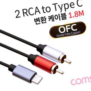 2선 TYPE 변환 1.8M C COMS TO RCA USB 3.1 VHWD27427