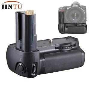 카메라 핸드 그립 D90 + 2pcs EN-EL3e 홀더 Nikon D80 D SLR 교체