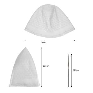 셀프 발레아쥬 솜브레 옴브레 코바늘 세트 염색 헤어캡 미용실 실리콘소재 브릿지