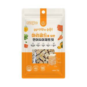 마리골드 담은 연어 야채 트릿 15g X5개 강아지 간식