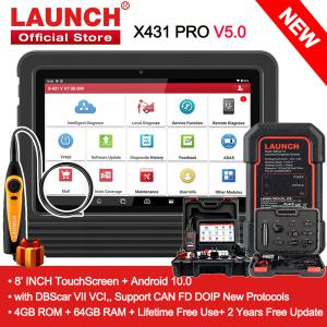 차량진단장비 DBScar VII VCI CAN FD 자동 OBD2 스캐너 포함 자동차 진단 도구 X431 PRO V5.0/TT 36  리셋