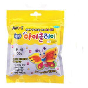 ay)탱탱 아이클레이 파우치50g(흰색)