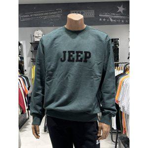 지프 맨투맨 남자 커플티 가족티 JEEP23FW 대문자 빅 JO3TSU803