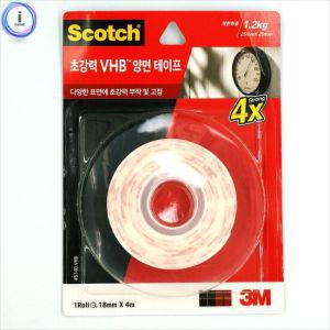 3M 초강력VHB양면테이프5140 (18mmX4m) 실