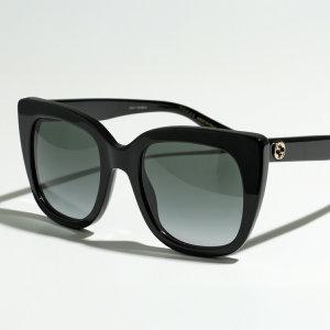 GUCCI GG0163SN GG G Bee 001BLACK-BLACK-GREY 구찌 선글라스 레이디스 웰링턴형 스퀘어 로고 메탈 더블