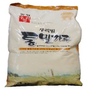 [CO(가공식품(가루))]우리밀 통밀가루 3KG (참밀가루로 변경가능)