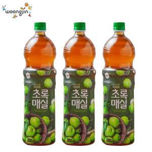 웅진 초록매실 1.5L x12펫.