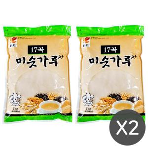 뚜레반 17곡 미숫가루 플러스 1kg 2개