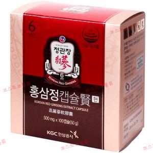 정관장 홍삼정캡슐 현 500mg x 100캡슐 면역력 강화