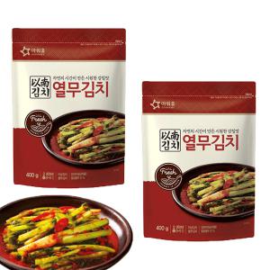 아워홈 이남김치 열무김치(국산) 400g x 2개