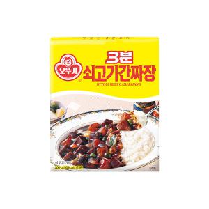 오뚜기 3분 쇠고기 간짜장 200g x 24개