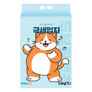 두부랑캣츠 극세입자 7L/고양이모래 응고 탈취 30%UP