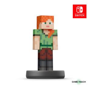 닌텐도 정품 amiibo 아미보 알렉스 (마인크래프트 캐릭터, 슈퍼스매시브라더스용)