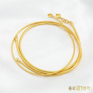 [기타]여자 순금 목걸이 스네이크 11.25g 99.9