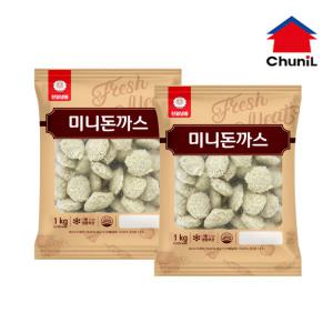 천일 미니 돈까스 1kg x 2개