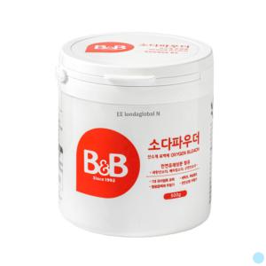 비앤비 유아 아기 세탁 표백제 소다파우더 500g X4개