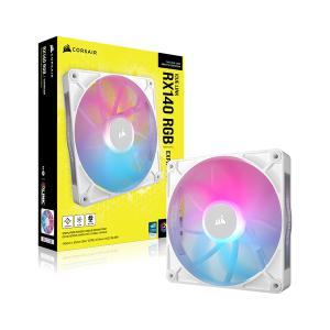 CORSAIR iCUE LINK RX140 RGB Expansion Fan (WHITE) 시스템쿨러