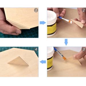 합판 원목 시트 목재 공예 보드 판자 항공 모델 액세서리 건설 자재 1.5mm 2mm 3mm 4mm 5mm 6mm 8mm 10 개