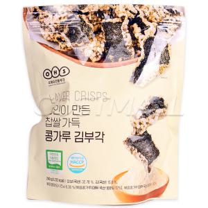 명인이 만든 찹쌀가득 콩가루 김부각 240g 간식 코스트코