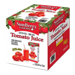 (코스트코 직배송) Sunberry 토마토 주스 1L x 6Sunberry Tomato Juice 1L x 6