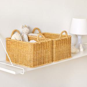 (코스트코 직배송) PP 라탄바구니 손잡이 세트 (S+S)PP Rattan Basket Handle Set (S+S)