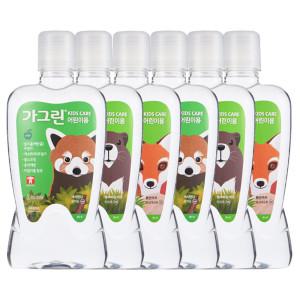 동아제약 어린이 구강청결제 가그린 사과맛 380ml 6개 자일리톨 함유