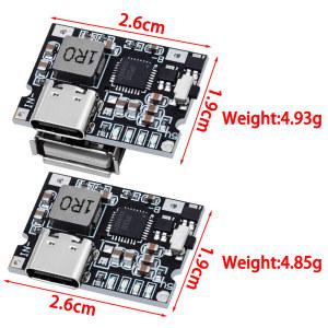 스텝업 LED 부스트 표시등 3 USB IP5310 모바일 5V 1A C타입 컨버터 액세서리 보조배터리 모듈 POWER LOGIC