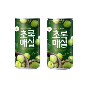 웅진 초록매실 180ml 60캔