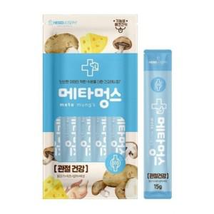 메타멍스 강아지 관절건강 15g 5P 애견 짜먹는 영양제