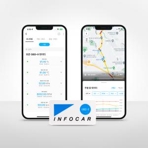 IO180-IH 인포카 자동차 스캐너 진단기 OBD2 ELM327 Android iOS 동시지원