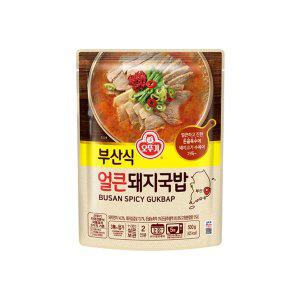 [기타]오뚜기 부산식 얼큰돼지국밥 500g, 6개