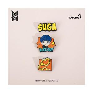 BTS 타이니탄 Butter 러버 핀 뱃지 브로치 방탄소년단 캐릭터 굿즈 슈가 SUGA