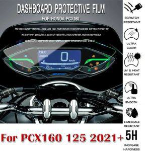 pcx스크린 Honda PCX 160 PCX160 PCX125 2021 2022 2023 2024 오토바이 기기 스크래치 보호 필름 화면 보호