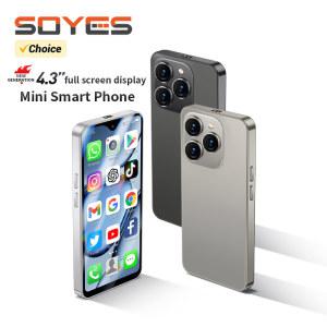 SOYES XS18 프로 맥스 4 3 인치 미니 스마트폰 4G LTE 안드로이드 10 0 2GB RAM 16GB ROM 2750MAH 얼굴 인식 GPS 소형 휴대폰