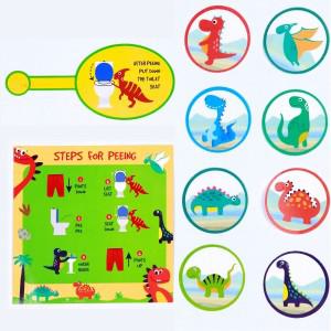 ATHENA FUTURES Dinosaur Potty Training Toilet Targets - 2