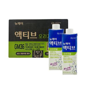 대상웰라이프 뉴케어 액티브 오리지널 프로틴 건강식 완전균형영양식 200ml x 24팩