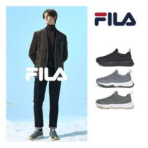 FILA 24FW 신상 뉴 패딩슈즈 방한화 슬립온 남성용