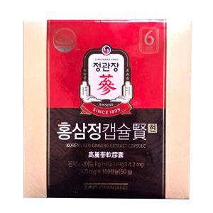 정관장 홍삼정 캡슐 현 500mg x 100캡슐 1개 코스트코