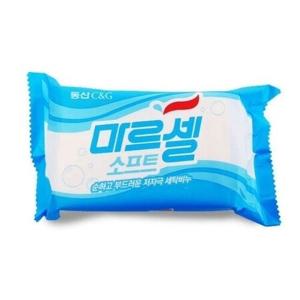 세탁비누 마르셀 소프트230g 저자극 순한 빨래비누 폐식용유 SIT0