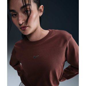 NIKE 스포츠웨어 루즈 긴소매 티셔츠 W 레드 세피아 HF0772218