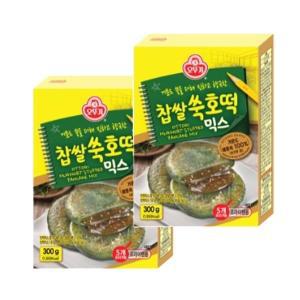 오뚜기 찹쌀쑥호떡믹스 300g 2개