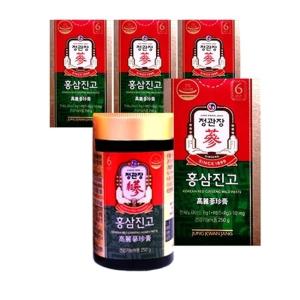 정관장 홍삼진고 250g 4개 홍삼농축액 6년근 진세노사이드 GT