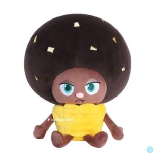 브레드이발소 봉제 인형 시크한 초코 아이 선물 25cm