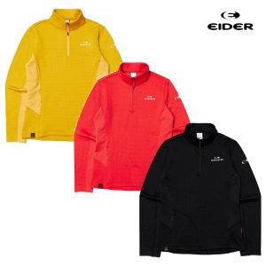 [매장정품] 아이더 EIDER 헤리티지 여성 그리드 폴라텍 긴팔 짚업 티셔츠 DWU24231